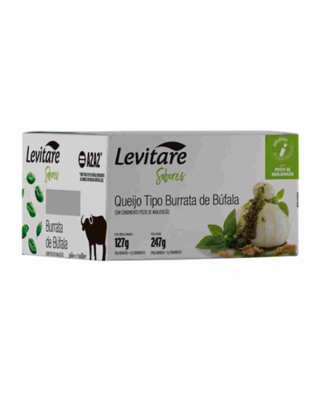 Burrata Levitare Pesto de Manjericão 127g
